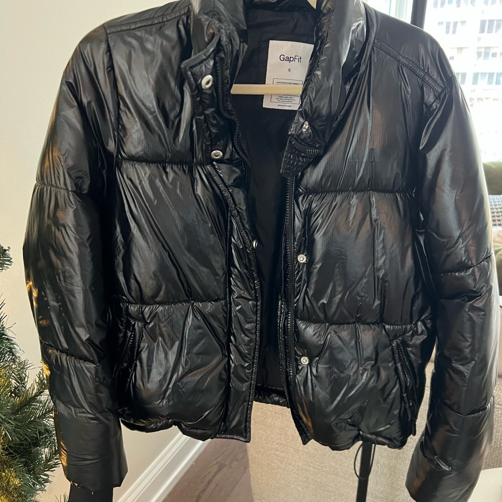 Gap Black Puffer Jacket - image 3